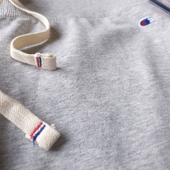 Champion Women's Heritage Wide Waistband Oxford Grey Light Jogger Slim Fit Md - Picture 11 of 16